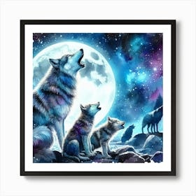 The visceral, instinctual, and deeply spiritual connection to wild wolves #5 Art Print