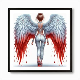 Angel Wings 16 Art Print