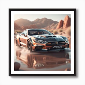 Mustang Gt Art Print