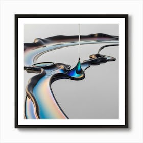 Water Droplet Art Print