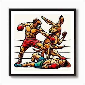 Boxer S Kangaroo Showdown Poster