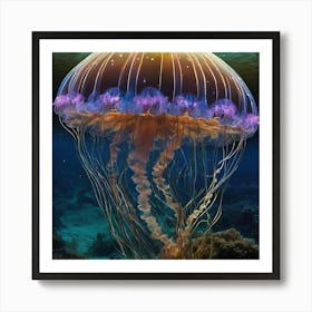 Jellyfish Art Print