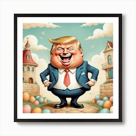 Trumpty Dumpty Art Print