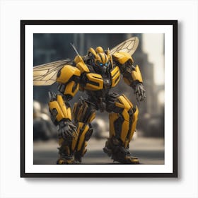 Transformers Legacy: The Rise of Bumblebee Art Print