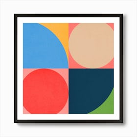 Art of circles in harmony 23 Art Print