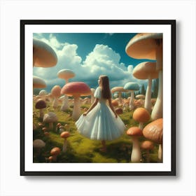 Alice In Wonderland 7 Art Print