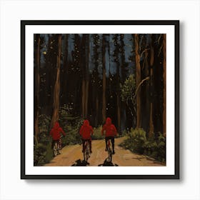 Boys In Woods 4 Fy S Art Print