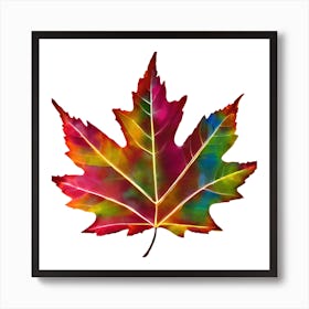 Maple Leaf Art Print