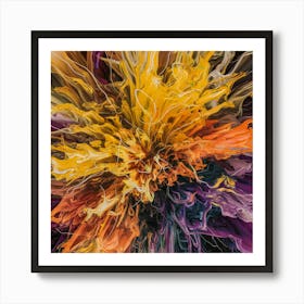 Harmony in chaos Art Print