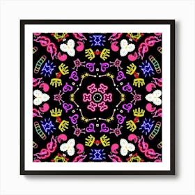 Psychedelic Mandala 126 Poster