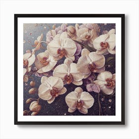 Orchids To The Eye Art Print