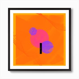 Orange Art Print