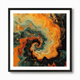 Abstract Painting 16 Art Print