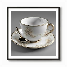 Tea Art 45 Art Print