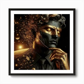 Man In A Suit 7 Art Print