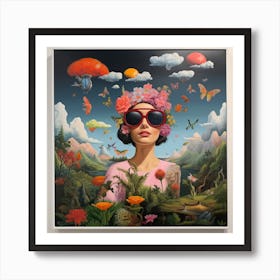 'Sunshine Girl' Art Print