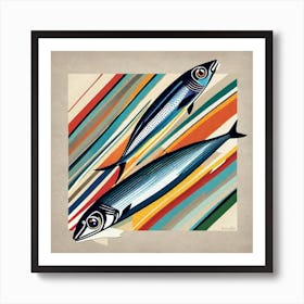 Sardines Art Print