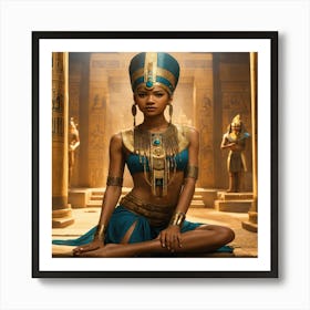 Egyptian Queen 1 Art Print