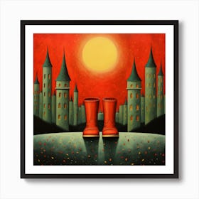 Green Glass Castle - The Dark Tower Series Art Print