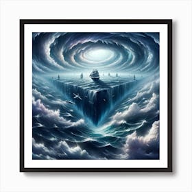 Bermuda Triangle Art Print