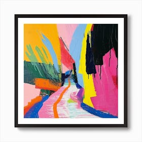 Abstract Park Collection High Line Park New York City 2 Art Print