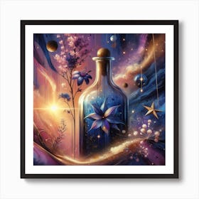 Message In A Bottle Art Print