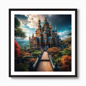 Fairytale Castle 19 Art Print
