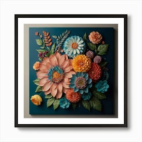 Flowers In A Vase Art Print