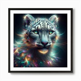 Snow Leopard 27 Art Print