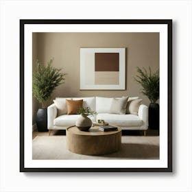 Modern Living Room 42 Art Print