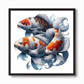 Fish of Koi Carp 1 Art Print
