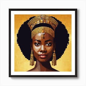 Portrait Of An African Woman Art Print