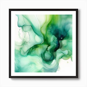 Abstract Watercolor Painting 4 Art Print