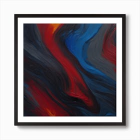 BB Borsa Abstract SHADOW Art Print