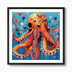 Octopus 7 Art Print