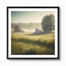 Misty Morning 2 Art Print