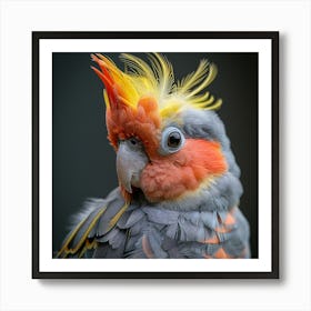 Cockatiel 9 Art Print