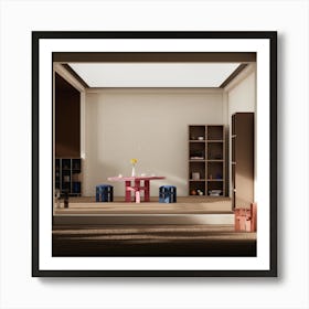 Eidos Furniture Set Day Art Print