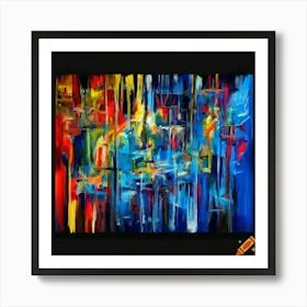 Abstract Painting 6 Art Print