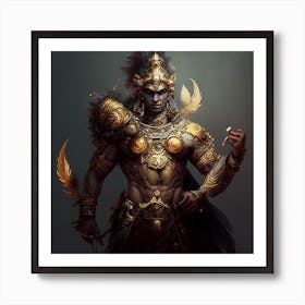 Mythical Warrior 8 Art Print