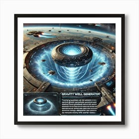 Gravity Well Generator Art Print