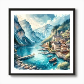 Switzerland 4 Art Print