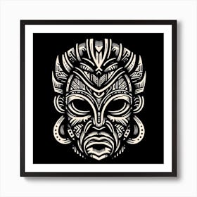 Tribal Mask 1 Art Print