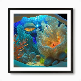 Coral Reef Art Print