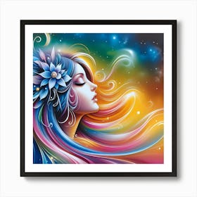 Dream Girl Art Print