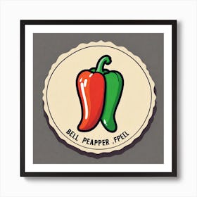 Ball Pepper Art Print