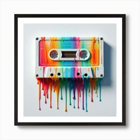 Dripping Tape 1 Art Print