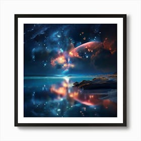 Galaxy Hd Wallpaper Art Print