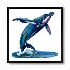 Humpback Whale 08 Art Print