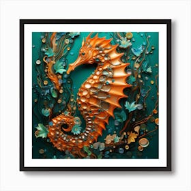 Seahorse 16 Art Print